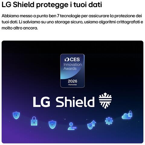 OLED evo AI 55'' Serie G6 OLED55G64LW, 4K, Hyper Radiant Color, Staffa a filo muro inclusa, G-Sync, SMART TV 2026 - Foto 2