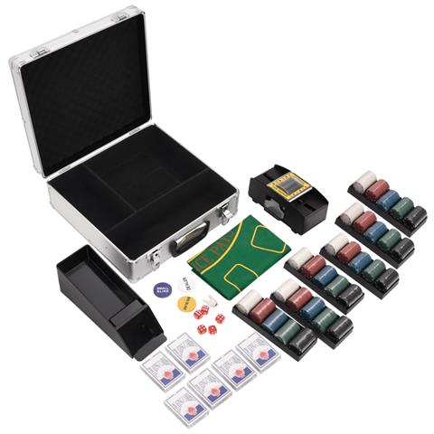Set di Fiches da Poker 600 pz 4 g - Foto 1