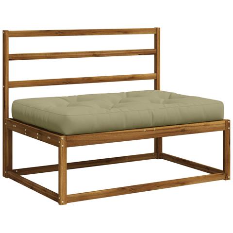 Cuscino per Pallet VIANEN 100% Poliestere Verde chiaro - Foto 2
