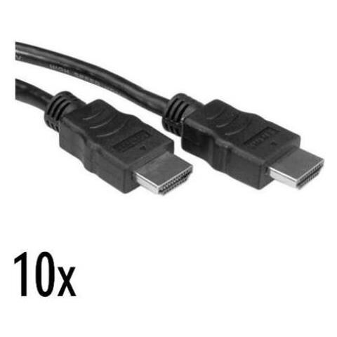 10x Cavo Hdmi 1.4 Ethernet 2 Mt - Foto 1