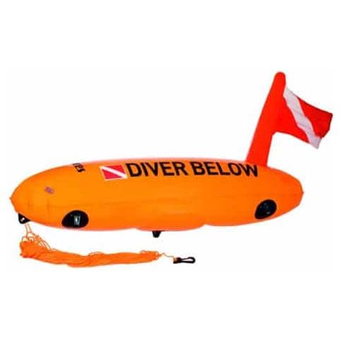 Boa Segnalazione Mares Segnasub - Arancione, Doppia Camera, Sagola 20m - Foto 9
