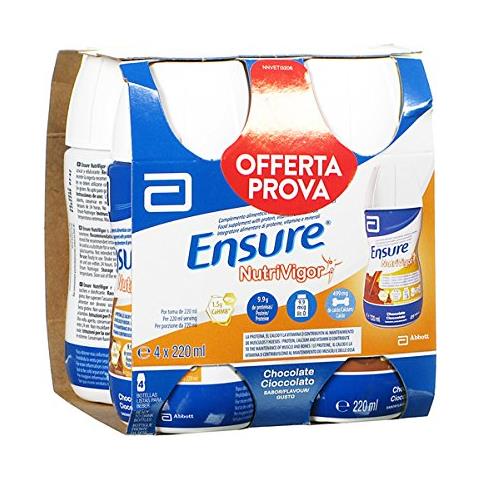 Ensure Nutrivigor Cioccolato 4x220ml - Foto 1