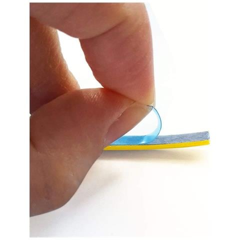 Mini Profilo Trim Adesivo per Auto, Giallo, 3 mm x 3 mt - Foto 2