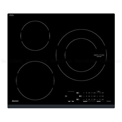 SAUTER Piano Cottura SPI4361B a Induzione 3 Zone Cottura da 60 cm Colore Nero SAUTER Piano Cottura SPI4361B a Induzione 3 Zone Cottura da 60 cm Colore Nero