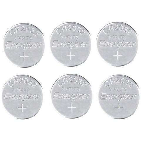 Cr2032 Batteria A Bottone Cr 2032 Litio 240 Mah 3 V 6 Pz. - Foto 1