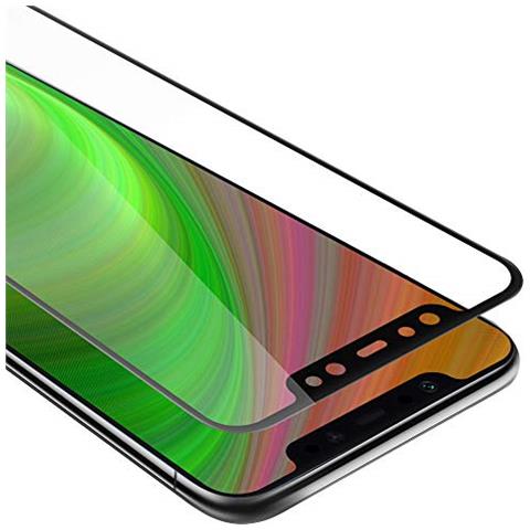 Pellicola Armatura A Schermo Intero Compatibile Con Xiaomi Pocophone F1 In Trasparente Con Nero - Vetro Temperato (tempered) Di Protezione Del Display In Durezza 9h Con 3d Touch - Foto 1