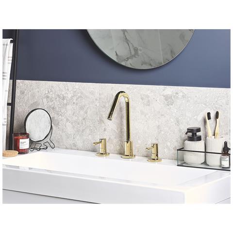 Rubinetto Lavabo Bagno Color Oro Kalambo - Foto 16
