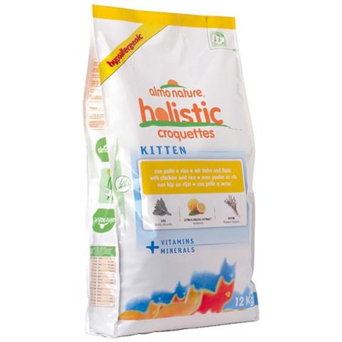 Cibo per Gatti Holistic Kitten con Pollo 2 kg - Foto 1