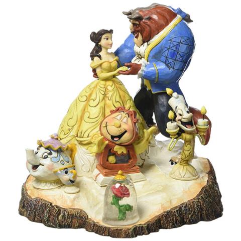 Statuetta La Bella E La Bestia - Foto 1