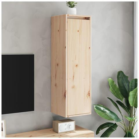 Pensili 2 pz 30x30x100 cm in Legno Massello di Pino - Foto 10