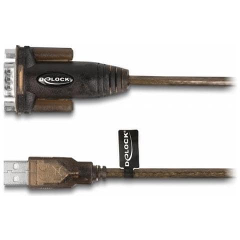 62645 Cavo Seriale Nero 1,5 M Usb Tipo A Db-9 - Foto 2