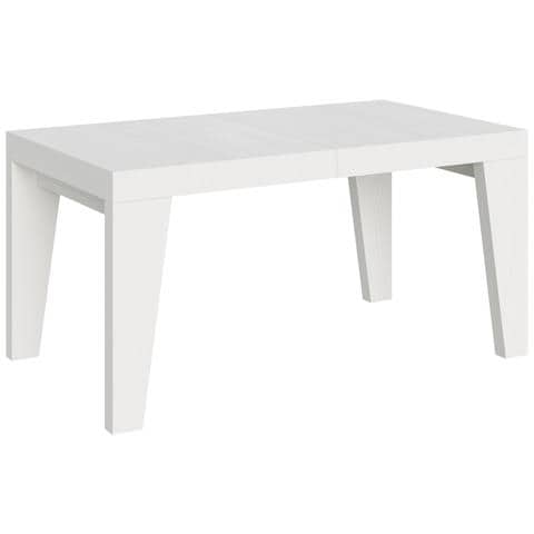 Tavolo Allungabile 90x160/264 Cm Naxy - Bianco Frassino - Foto 5