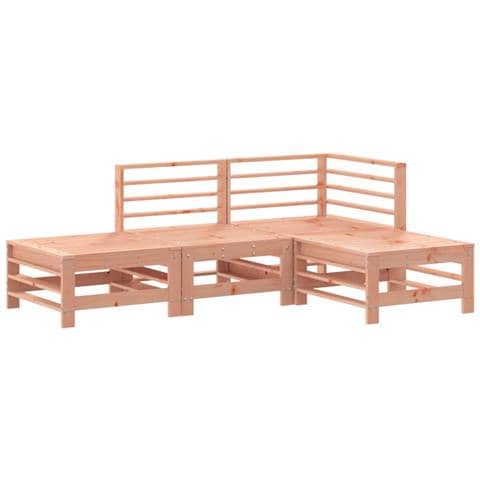 Set Salotto da Giardino 4 pz in Legno Massello di Douglas - Foto 2