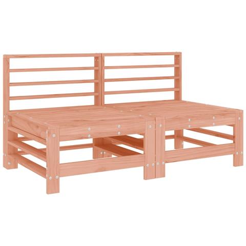 Set Salotto da Giardino 4 pz in Legno Massello di Douglas - Foto 3