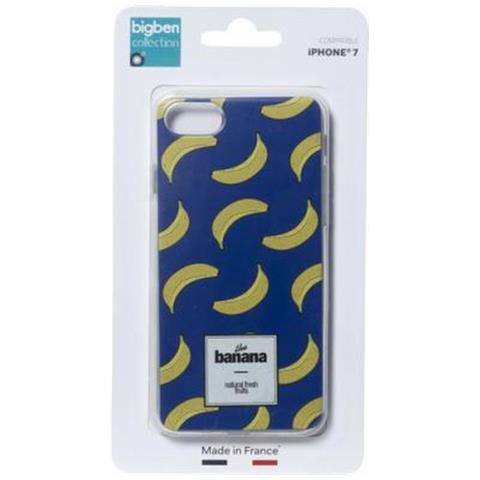 Cover Per Iphone Se 2020/8/7 Semirigida Con Fantasia Banane, Blu - Foto 2