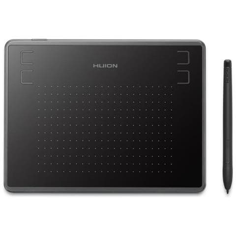 Tavoletta Graficha e Penna Inspiroy H430P con Risoluzione 5080 LPI Sensibilità alla Pressione4096 Livelli Colore Nero - Foto 1