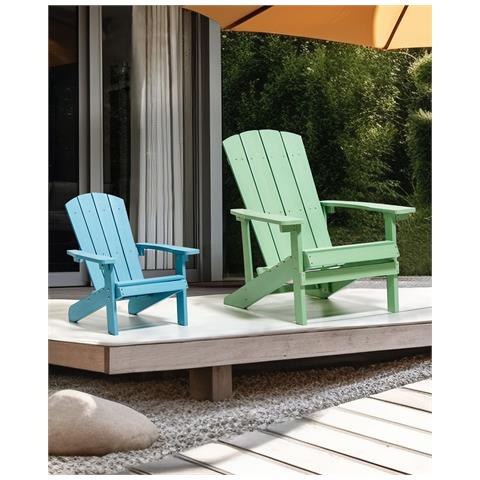 Sedia Per Bambini Azzurro Adirondack - Foto 1