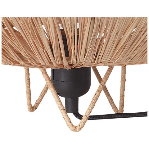 Lampada Da Tavolo Mentiri Vimini Naturale - Foto 2