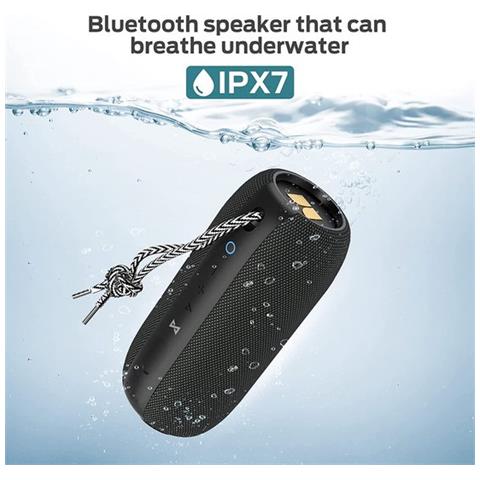 Speaker Bluetooth Wireless Superstar S320, Nero - Foto 2