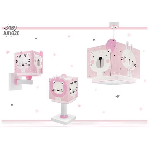 Applique Per Bambini Baby Jungle Animali Jungla Rosa - Foto 8