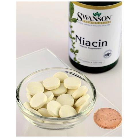 Vitamina B-3 Niacina 100mg 250 Compresse - Foto 2