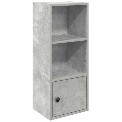 Libreria Grigio Cemento 31x24x77 Cm In Legno Multistrato - Foto 2