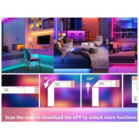 Kit Striscia Led Usb Rgb 3m Per Illuminazione Ambientale - Foto 4