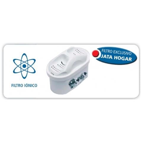 JH01 Filtraggio acqua Caraffa filtrante 2,5 L Blu, Trasparente, Bianco - Foto 2
