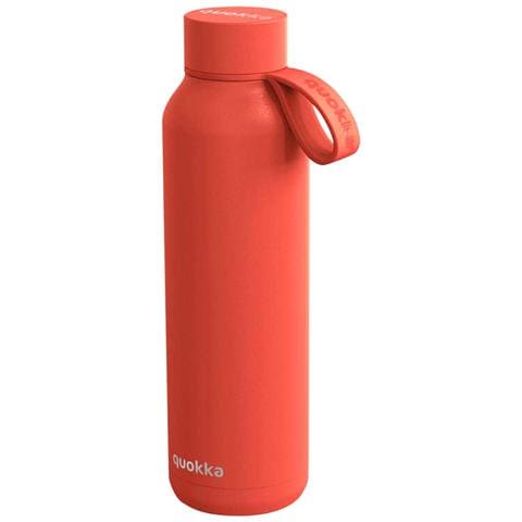 Bottiglia Termica 630ml Collezione Solid Con Cinghia, Arancione - Foto 1