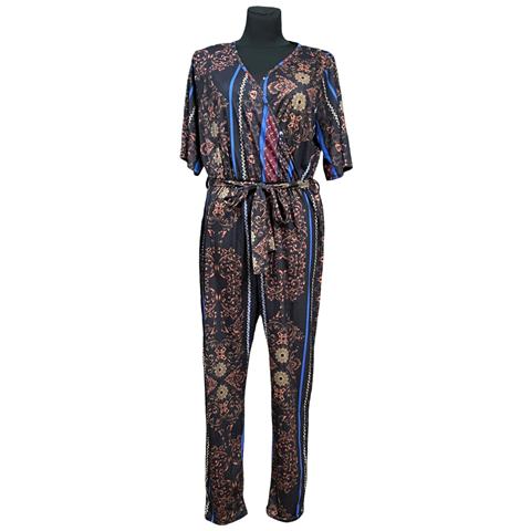 Tuta A Manica Corta Comoda Elegante Nera Taglia 44 - Foto 1