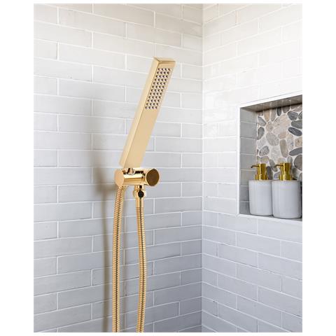 Soffione Doccia Tabacal Ottone Oro - Foto 1