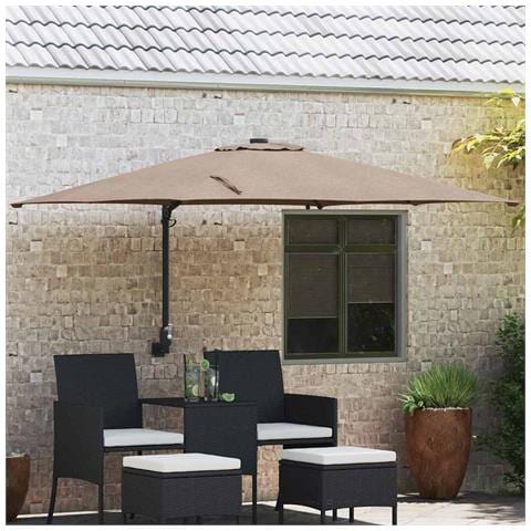 Ombrello da giardino Talpa 248.5 x 247.5 x 160 cm Tessuto - Foto 2