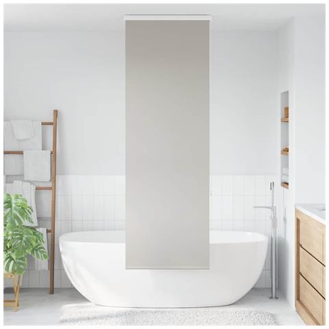 Tenda a Rullo Doccia con Cassonetto 70x240 cm Larghezza Tessuto - Foto 2