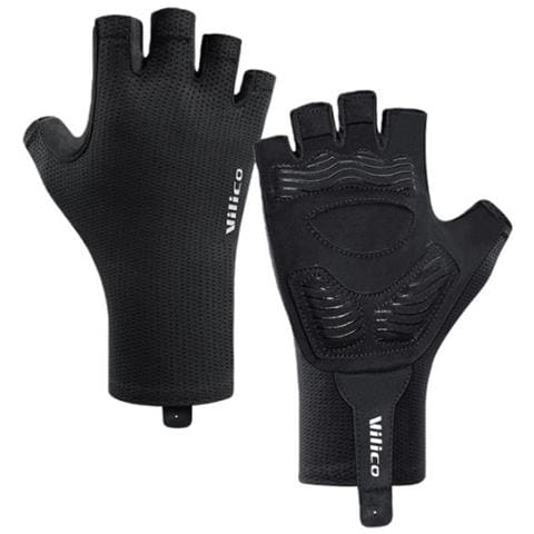 Guanti Da Ciclismo Mezze Dita - Touchscreen, Traspiranti E Antiscivolo  M - Foto 1