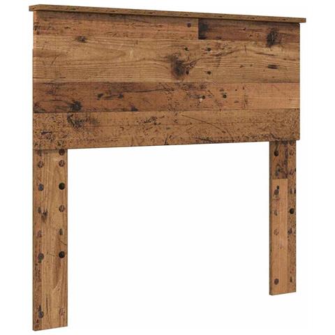 Testiera con testiera Legno vecchio 90 cm Legno multistrato - Foto 1