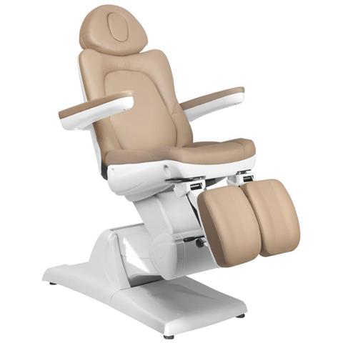Poltrona cosmetica elettrica 870s pedi 3 potenze cappuccino - Foto 1