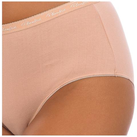 Confezione Da 2 Mutandine Midi Biologiche P0azk Donna - Foto 4