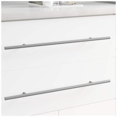Manico 2 pcs Argento 500 mm Acciaio - Foto 2