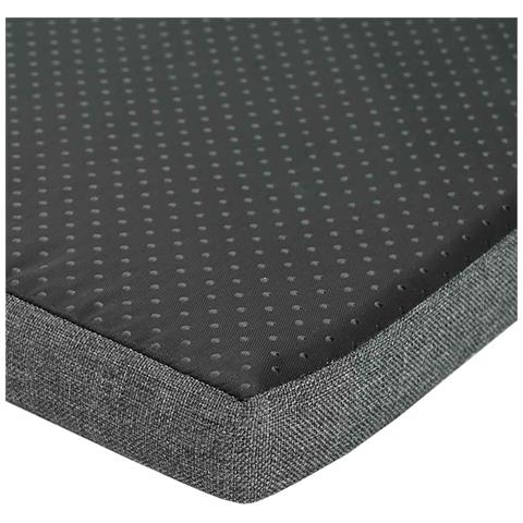 Panca per ingresso con cuscino Grigio cemento 83 x 38 x 40 cm - Foto 9