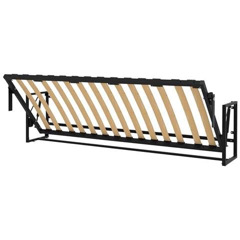 Letto a Scomparsa Morphy Classic - Sistema multifunzionale modulare SizeFlex & TypeFlex, letto a scomparsa salvaspazio ed estensibile con moduli divano (90x190 cm, Orizzontale) - Foto 1