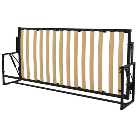 Letto a Scomparsa Morphy Classic - Sistema multifunzionale modulare SizeFlex & TypeFlex, letto a scomparsa salvaspazio ed estensibile con moduli divano (90x190 cm, Orizzontale) - Foto 2