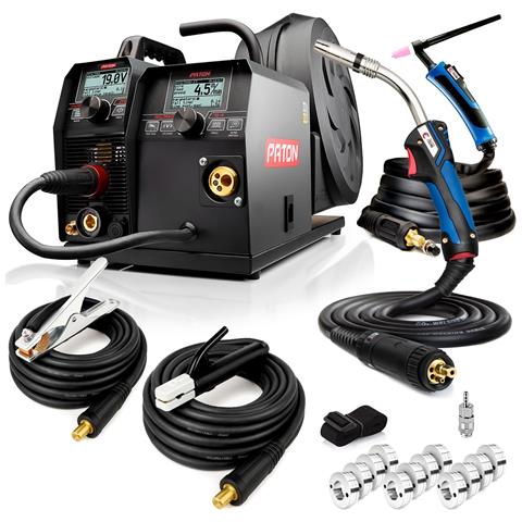 MultiPRO-250-15-4 Saldatrice MIG Multiprocesso Set 3-in-1 per MIG, MMA, TIG HF, con trainafilo avanzato 240V - Foto 1