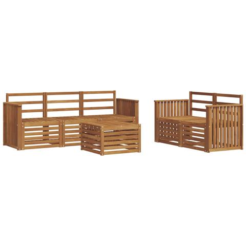 Set divani Legno di Acacia Massello - Foto 1