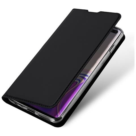 Soporte per Galaxy S10 Plus - Pelle /PU, Nero - Foto 2