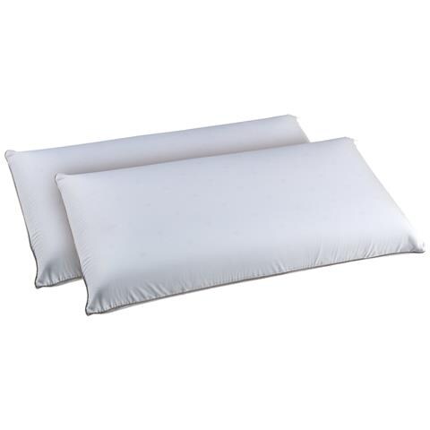 Set 2 Cuscini Viscoelastici Memory Gel 70 cm Rigidità Media - Foto 1