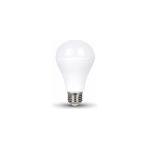 Lampadina LED Termoplastica E27 A65 15W Bianco 4500K 200° - Foto 4