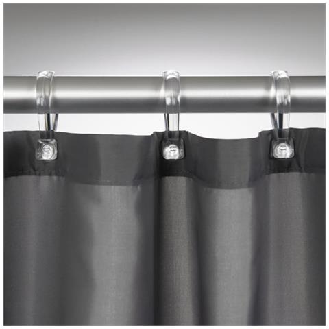 Tenda Per Doccia Madeira 180 Cm Grigio 238501314 - Foto 2