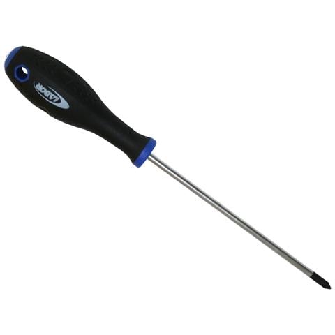 Cacciavite Con Lama A Croce Phillips In Acciaio Cromo Vanadio Molibdeno, Punta Magnetica E Manico Ergonomico. - Foto 1