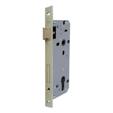 Serratura Da Infilare Per Porta Legno Art. Y52x - E60 B. quadro -controp. ottone Lucido - Foto 2
