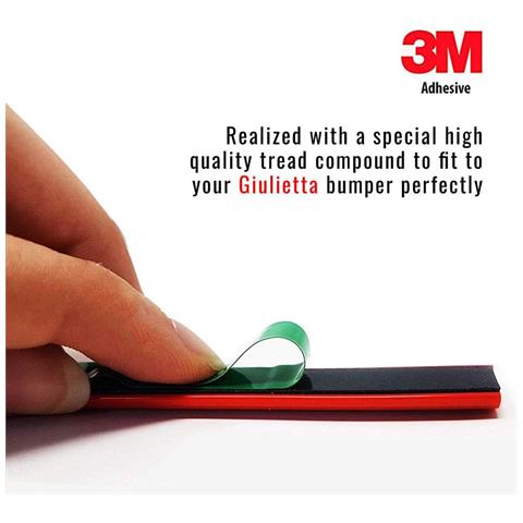 Profilo Adesivo Racing per Auto, Rosso, Rotolo 2,5 mt - Foto 2